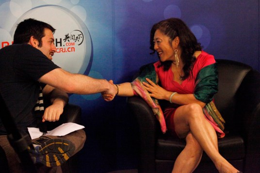 Joanne Cheng CRI studio interview 2013